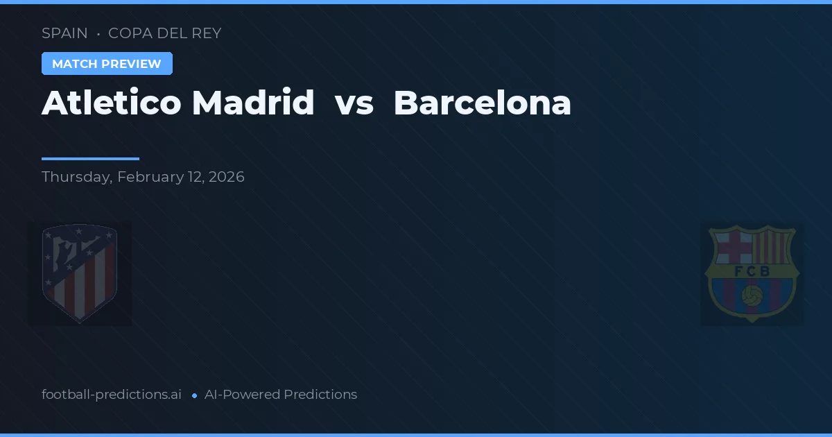 Atlético Madrid vs Barcelona — matchtips och förhandstitt