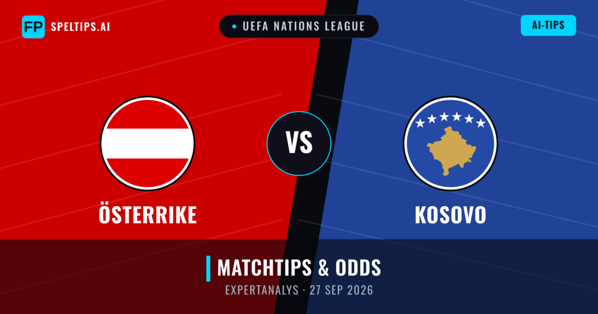 Österrike vs Kosovo — matchtips och förhandstitt