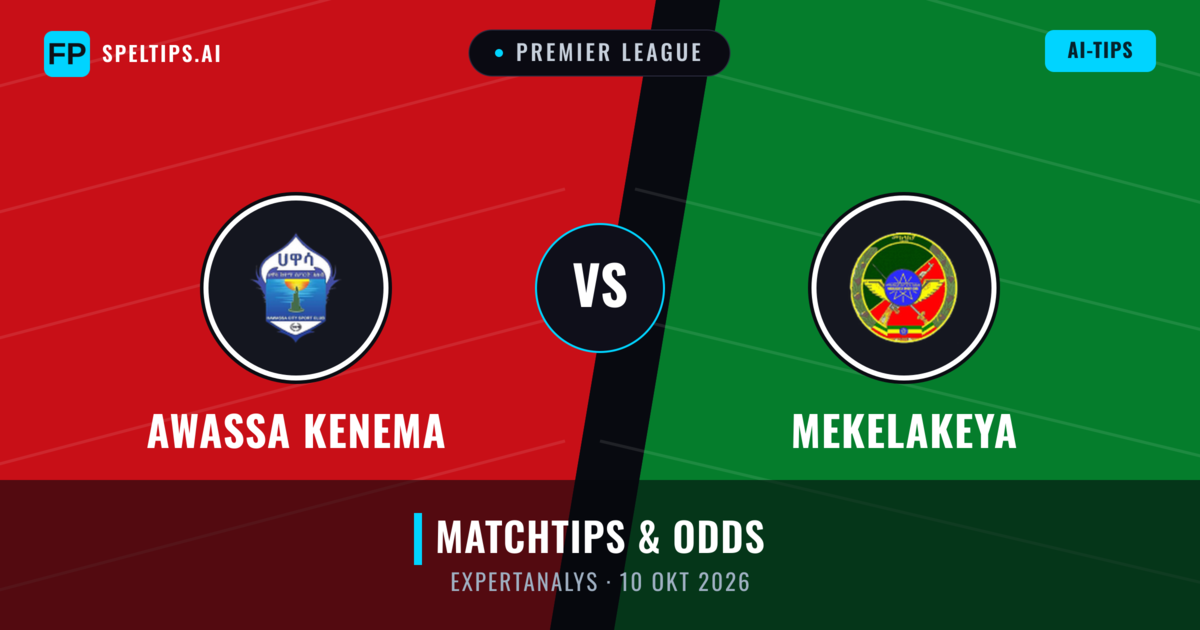 Awassa Kenema vs Mekelakeya — matchtips och förhandstitt