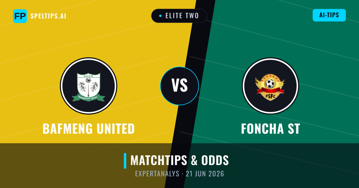 Bafmeng United vs Foncha ST — matchtips och förhandstitt