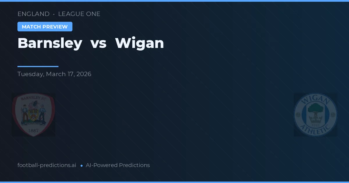 Barnsley vs Wigan — matchtips och förhandstitt