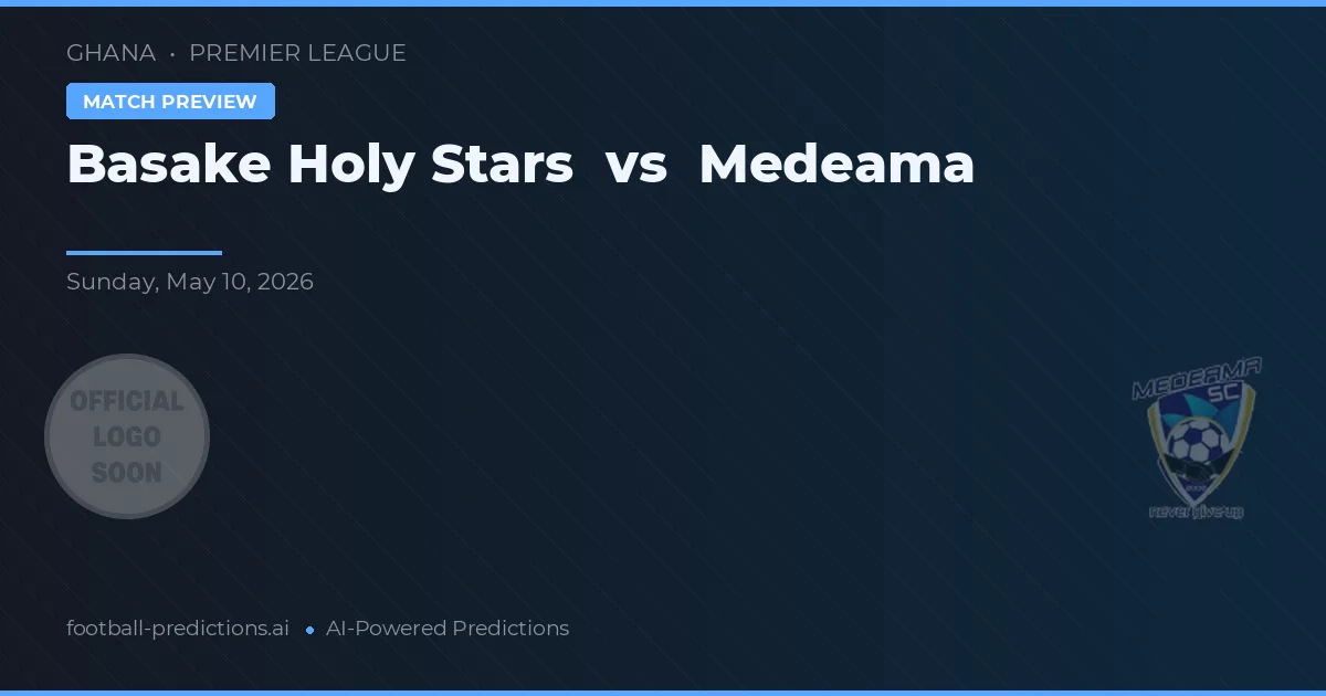 Basake Holy Stars vs Medeama — matchtips och förhandstitt