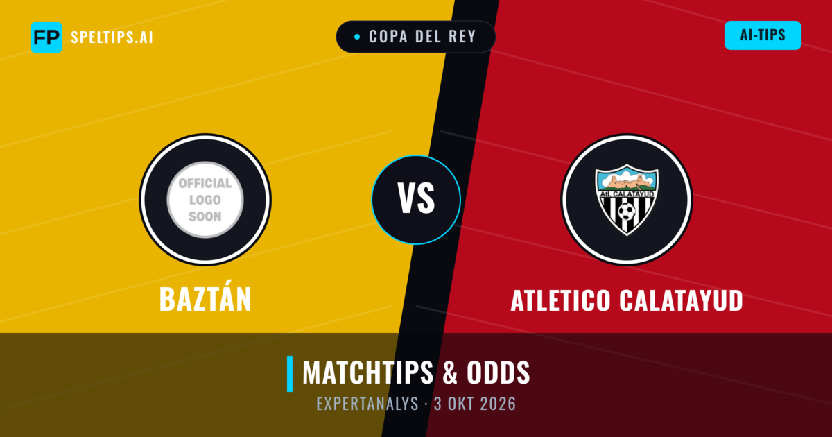 Baztán vs Atletico Calatayud — matchtips och förhandstitt