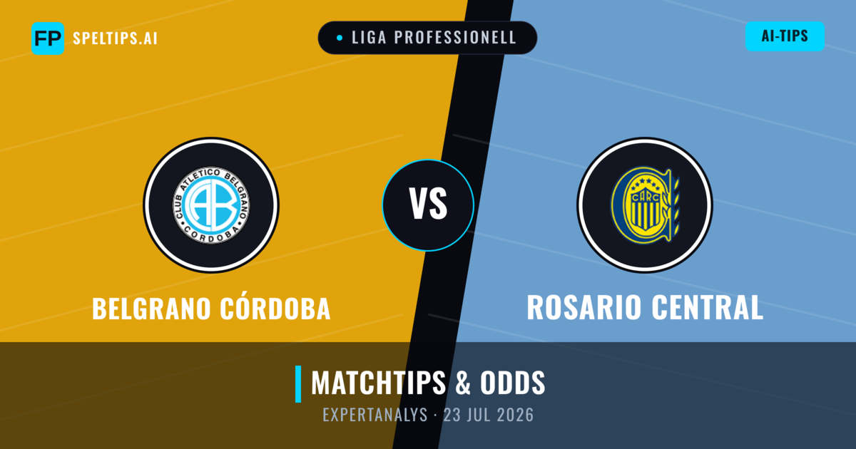 Belgrano Córdoba vs Rosario Central — matchtips och förhandstitt