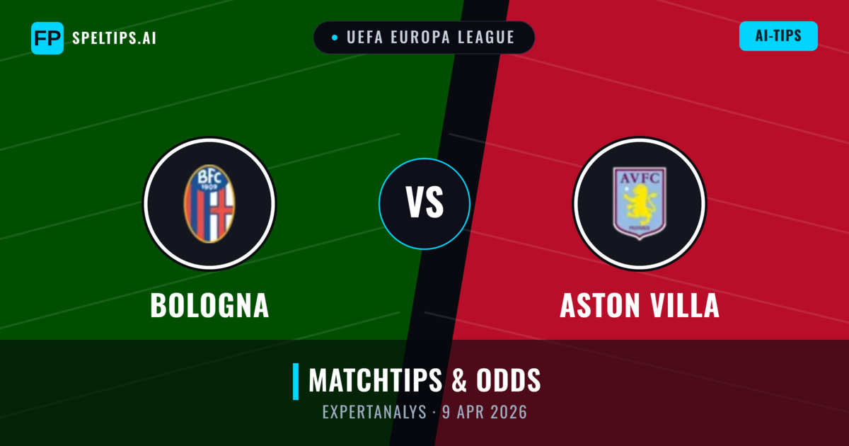 Bologna vs Aston Villa — matchtips och förhandstitt