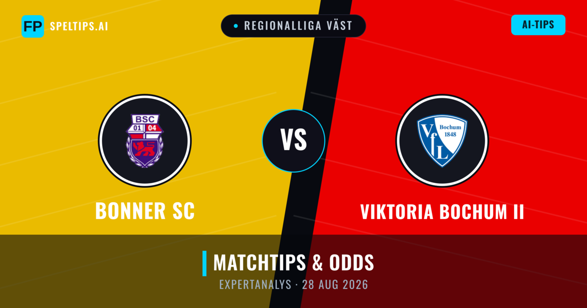 Bonner SC vs Viktoria Bochum II — matchtips och förhandstitt