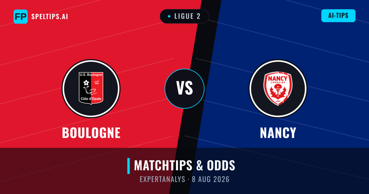 Boulogne vs Nancy — matchtips och förhandstitt