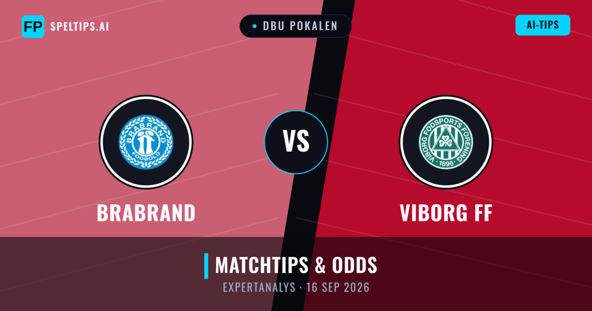 Brabrand vs Viborg FF — matchtips och förhandstitt