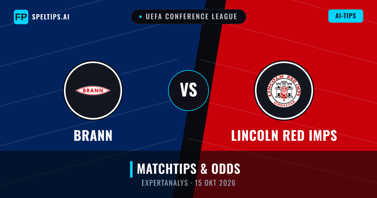 Brann vs Lincoln Red Imps — matchtips och förhandstitt