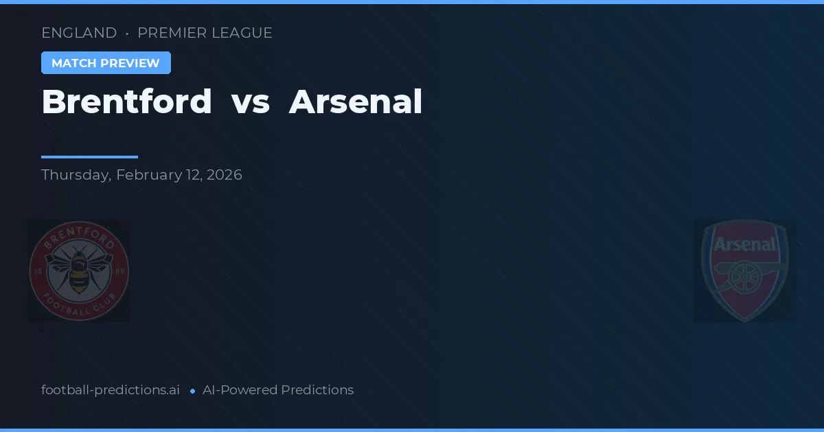 Brentford vs Arsenal — matchtips och förhandstitt