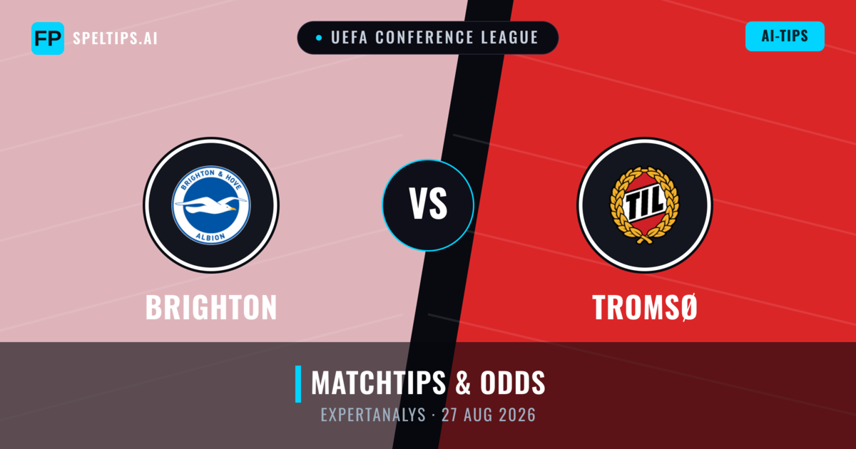 Brighton vs Tromsø — matchtips och förhandstitt