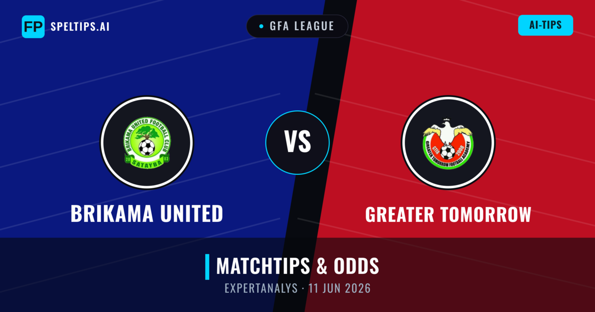 Brikama United vs Greater Tomorrow — matchtips och förhandstitt
