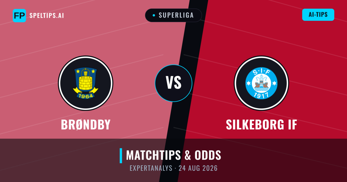 Brøndby vs Silkeborg IF — matchtips och förhandstitt
