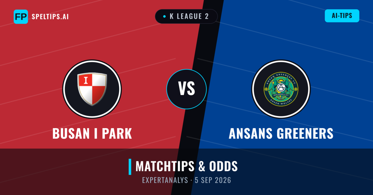 Busan I Park vs Ansans Greeners — matchtips och förhandstitt