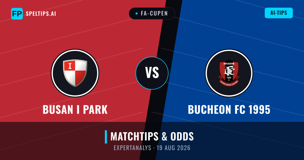 Busan I Park vs Bucheon FC 1995 — matchtips och förhandstitt