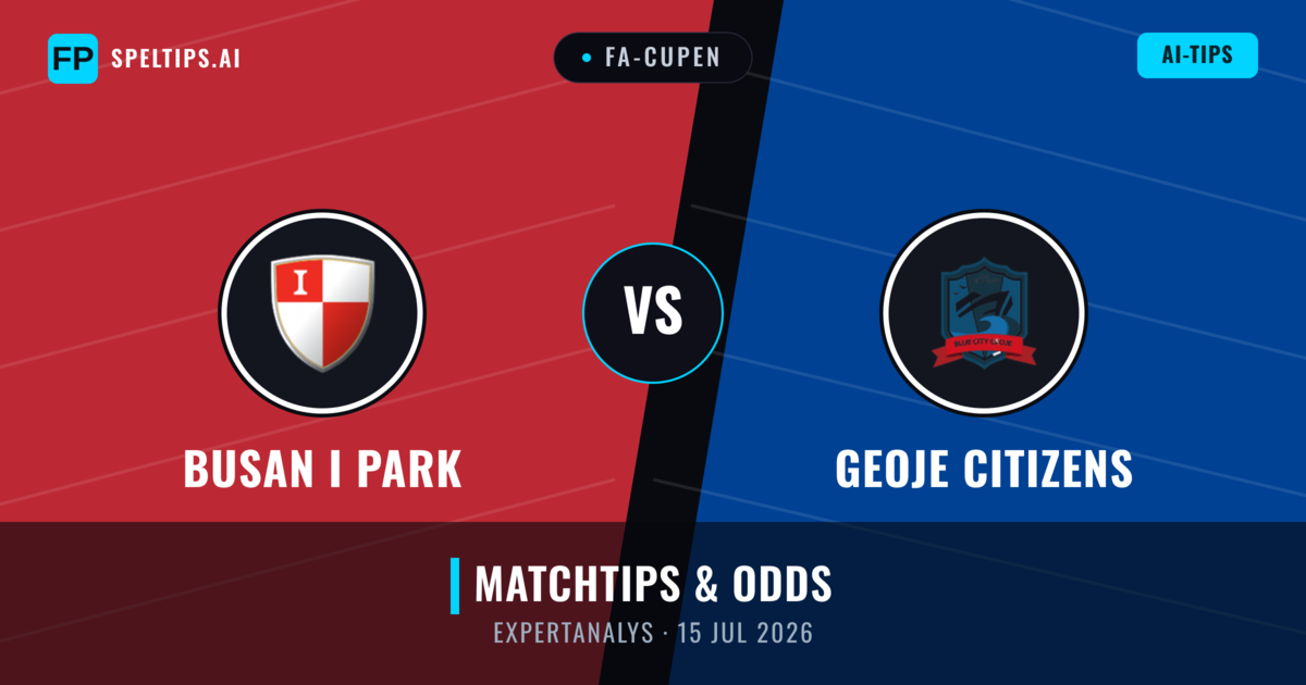 Busan I Park vs Geoje Citizens — matchtips och förhandstitt