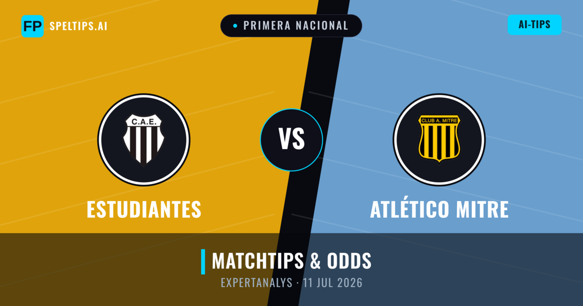 Estudiantes vs Atlético Mitre — matchtips och förhandstitt