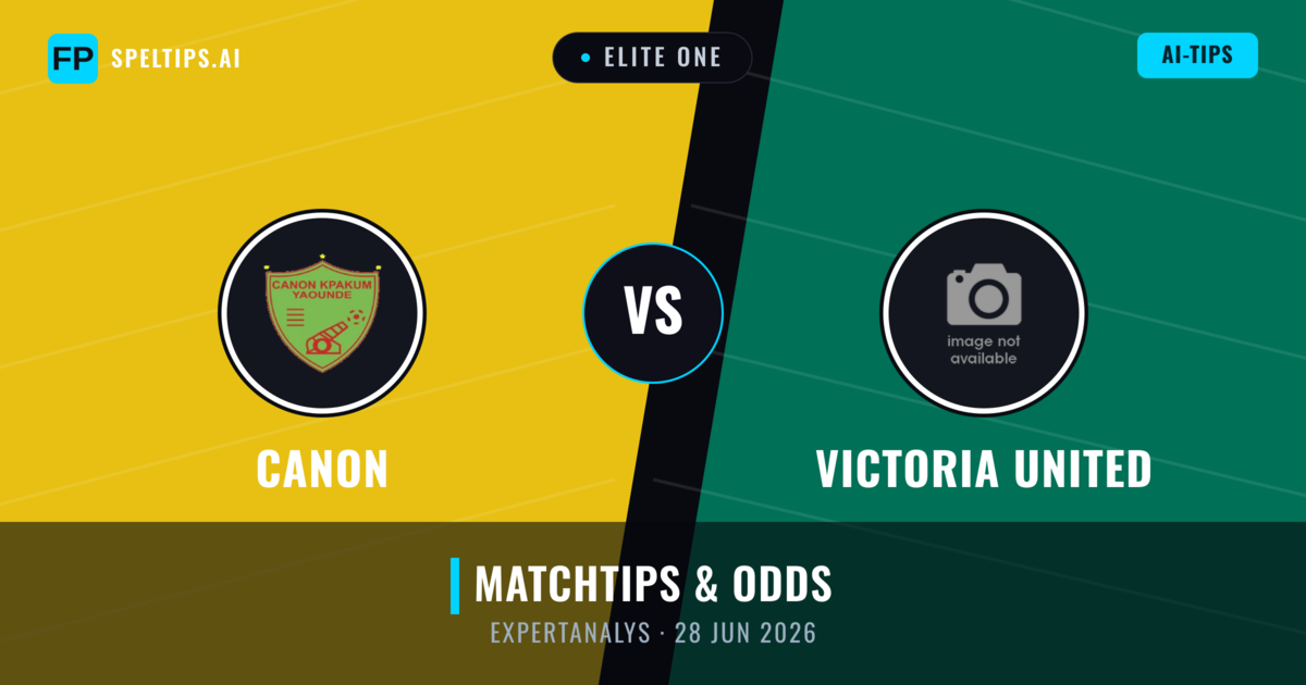 Canon vs Victoria United — matchtips och förhandstitt