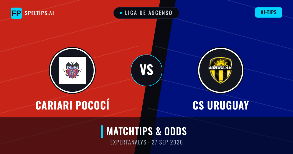 Cariari Pococí vs CS Uruguay — matchtips och förhandstitt