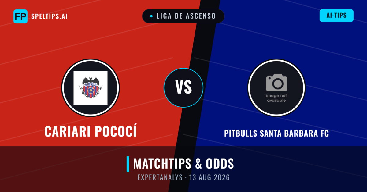 Cariari Pococí vs Pitbulls Santa Barbara FC — matchtips och förhandstitt