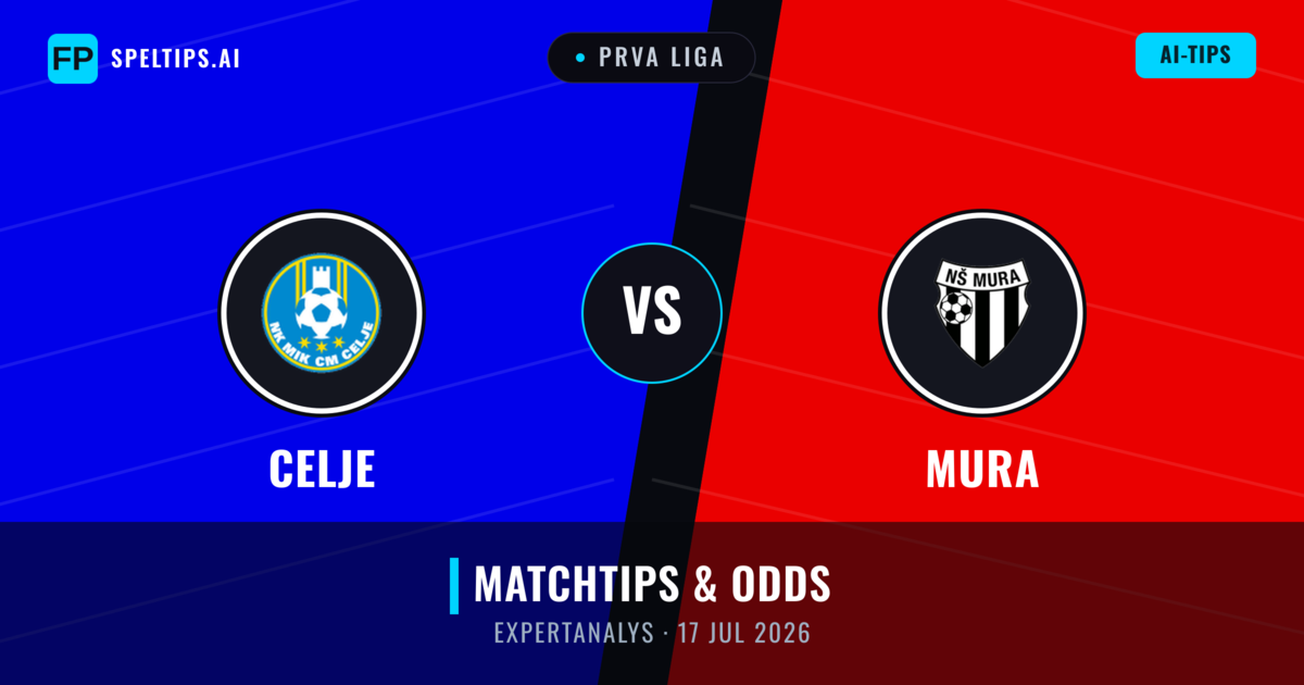 Celje vs Mura — matchtips och förhandstitt