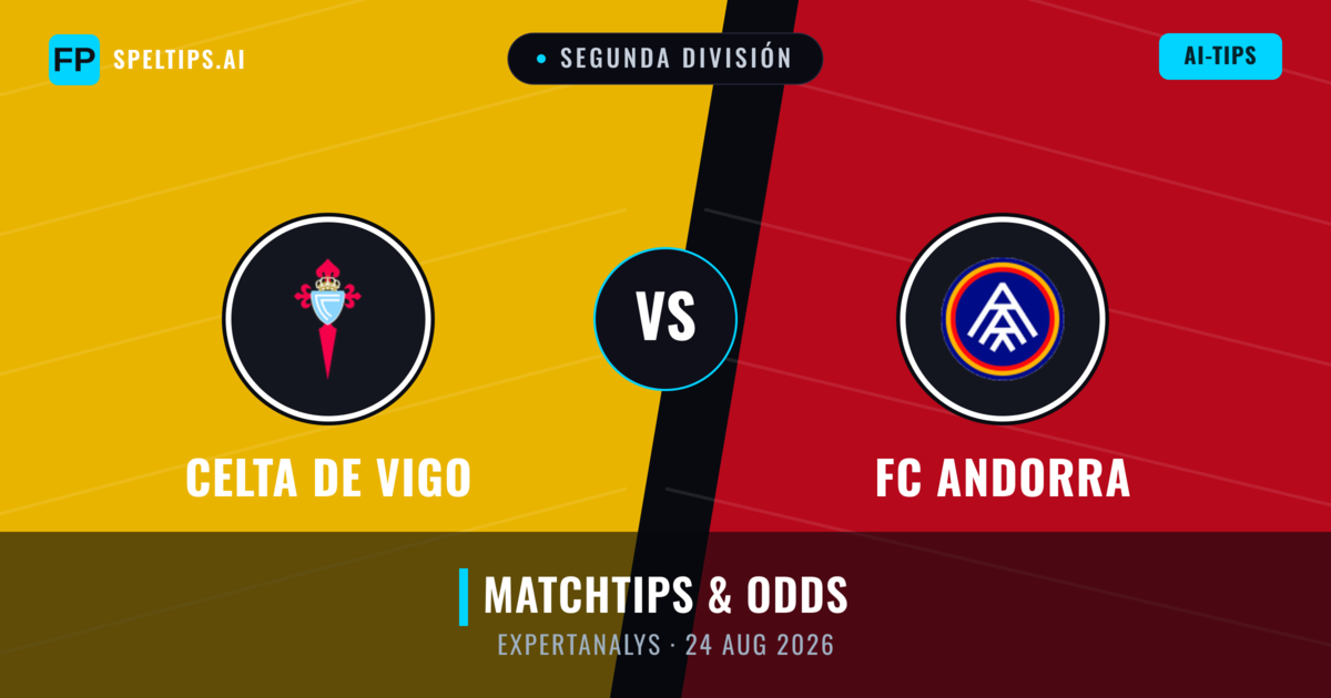 Celta de Vigo vs FC Andorra — matchtips och förhandstitt