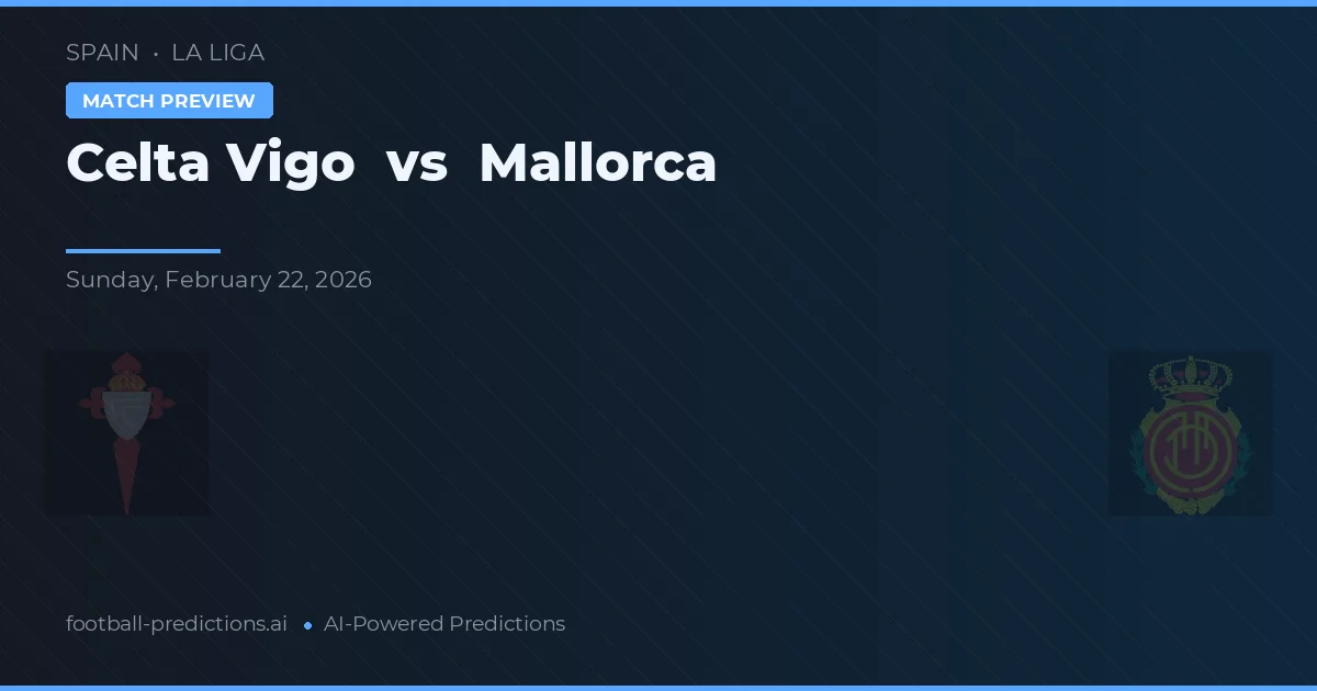 Celta Vigo vs Mallorca — matchtips och förhandstitt
