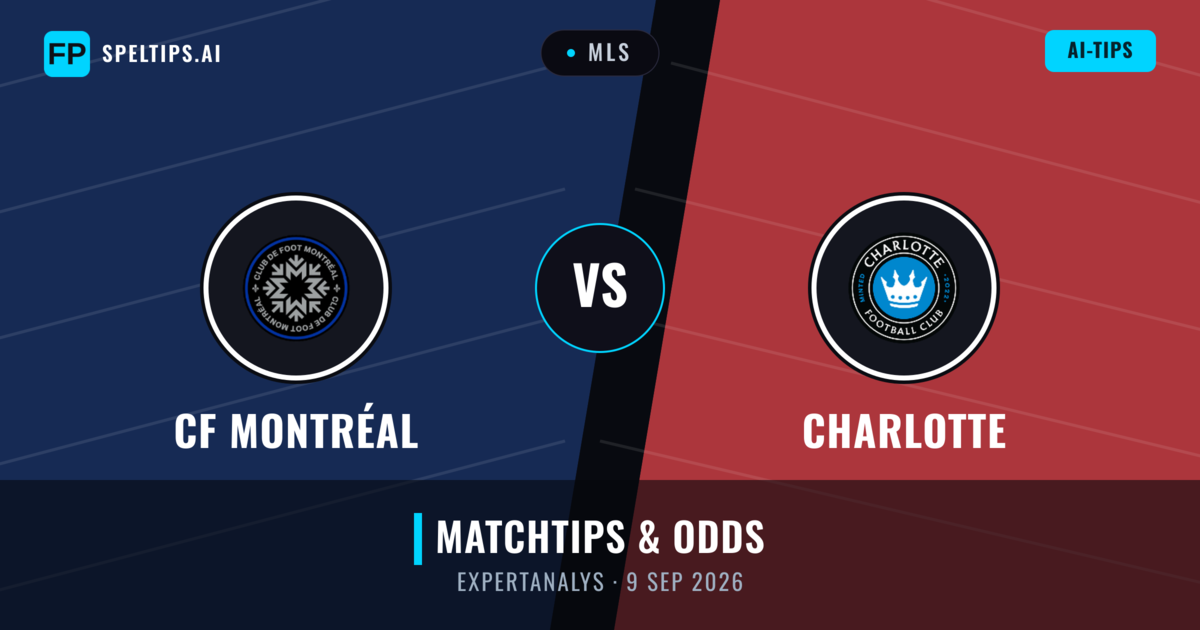 CF Montréal vs Charlotte — matchtips och förhandstitt