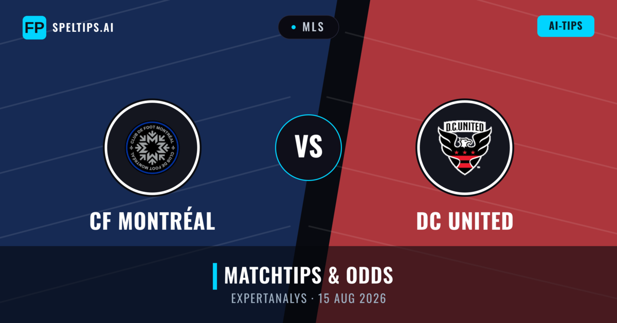 CF Montréal vs DC United — matchtips och förhandstitt
