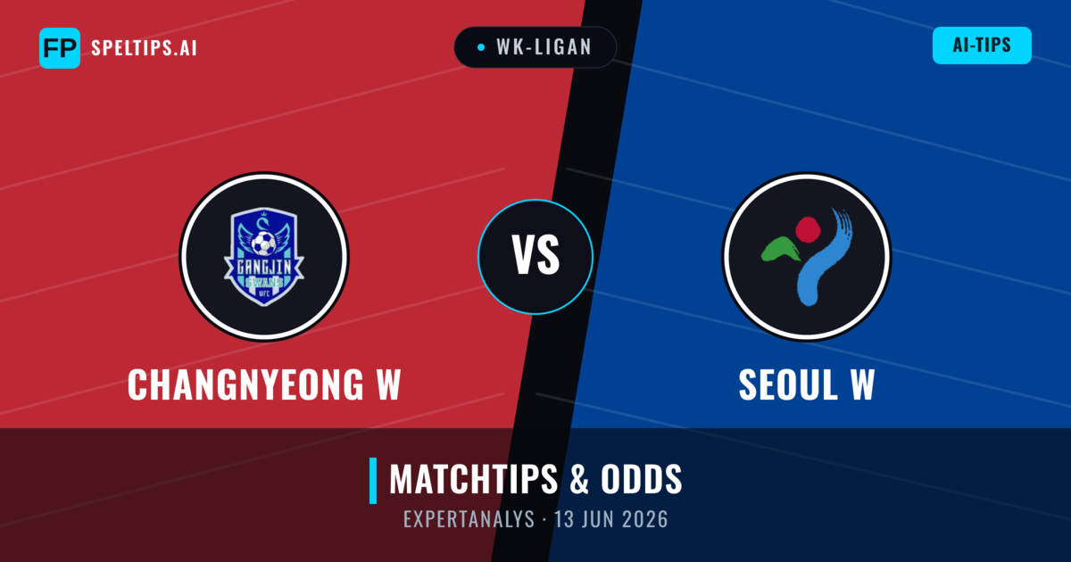 Changnyeong W vs Seoul W — matchtips och förhandstitt