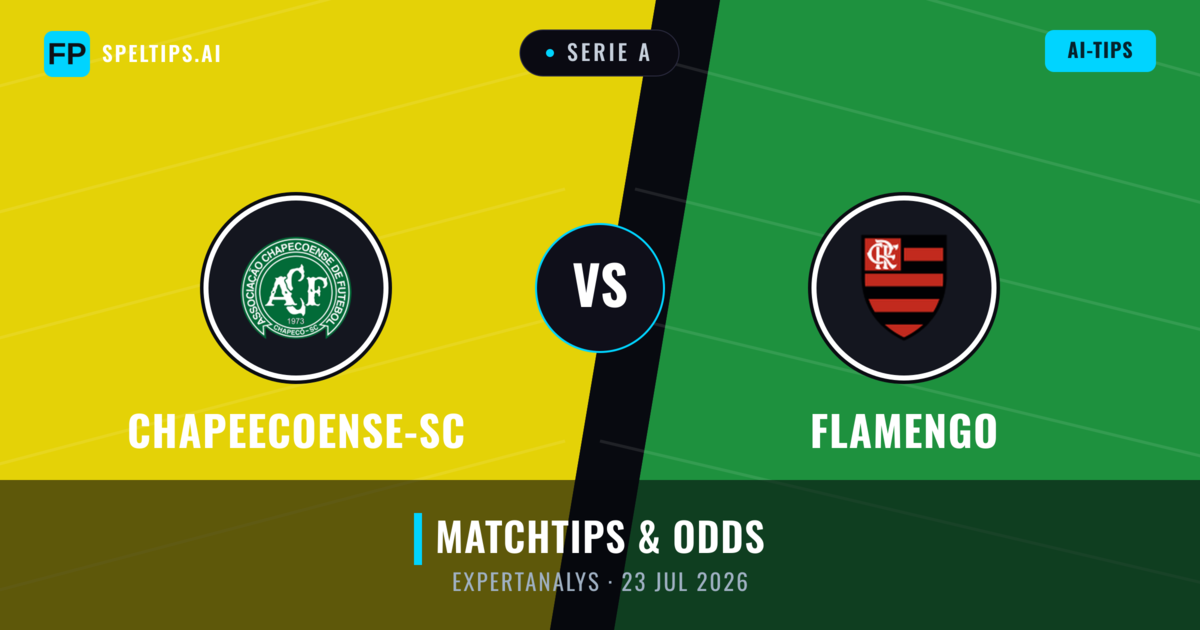 Chapeecoense-sc vs Flamengo — matchtips och förhandstitt