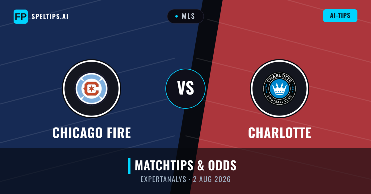 Chicago Fire vs Charlotte — matchtips och förhandstitt