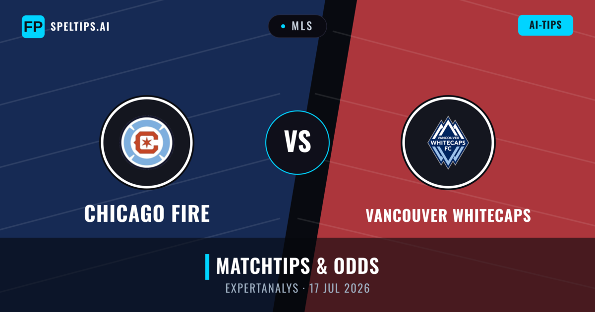 Chicago Fire vs Vancouver Whitecaps — matchtips och förhandstitt