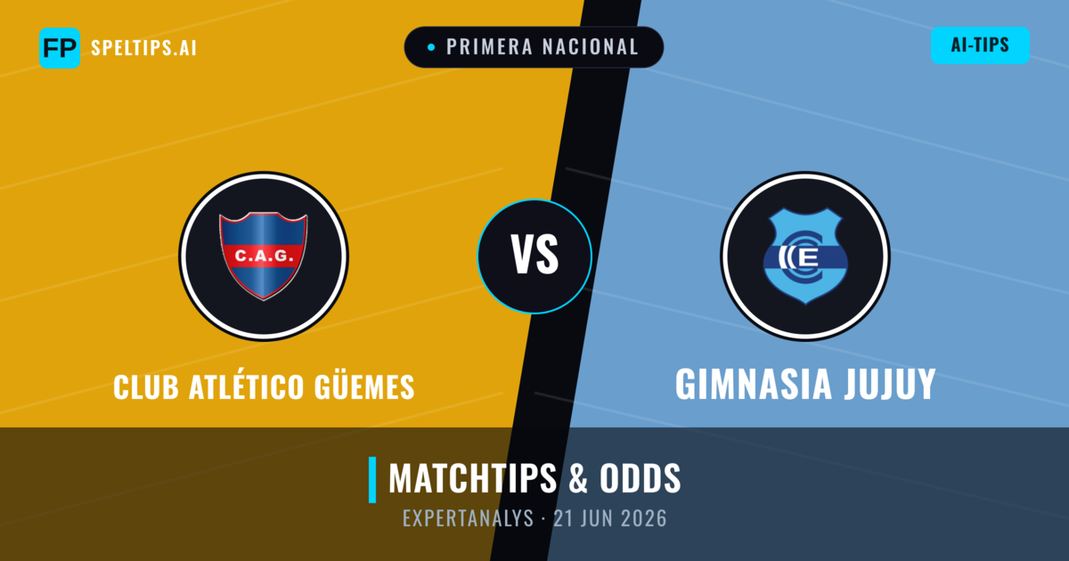 Club Atlético Güemes vs Gimnasia Jujuy — matchtips och förhandstitt
