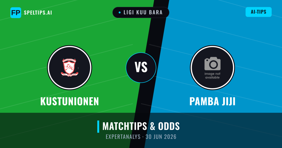 Kustunionen vs Pamba Jiji — matchtips och förhandstitt