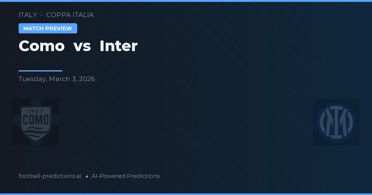 Como vs Inter — matchtips och förhandstitt