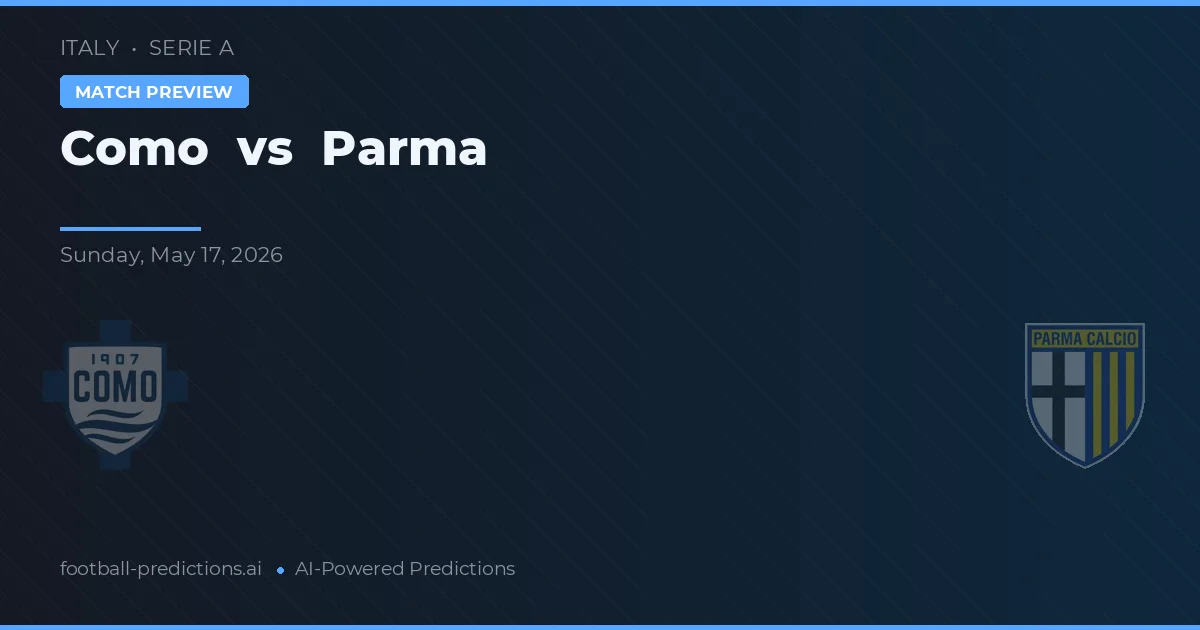 Como vs Parma — matchtips och förhandstitt