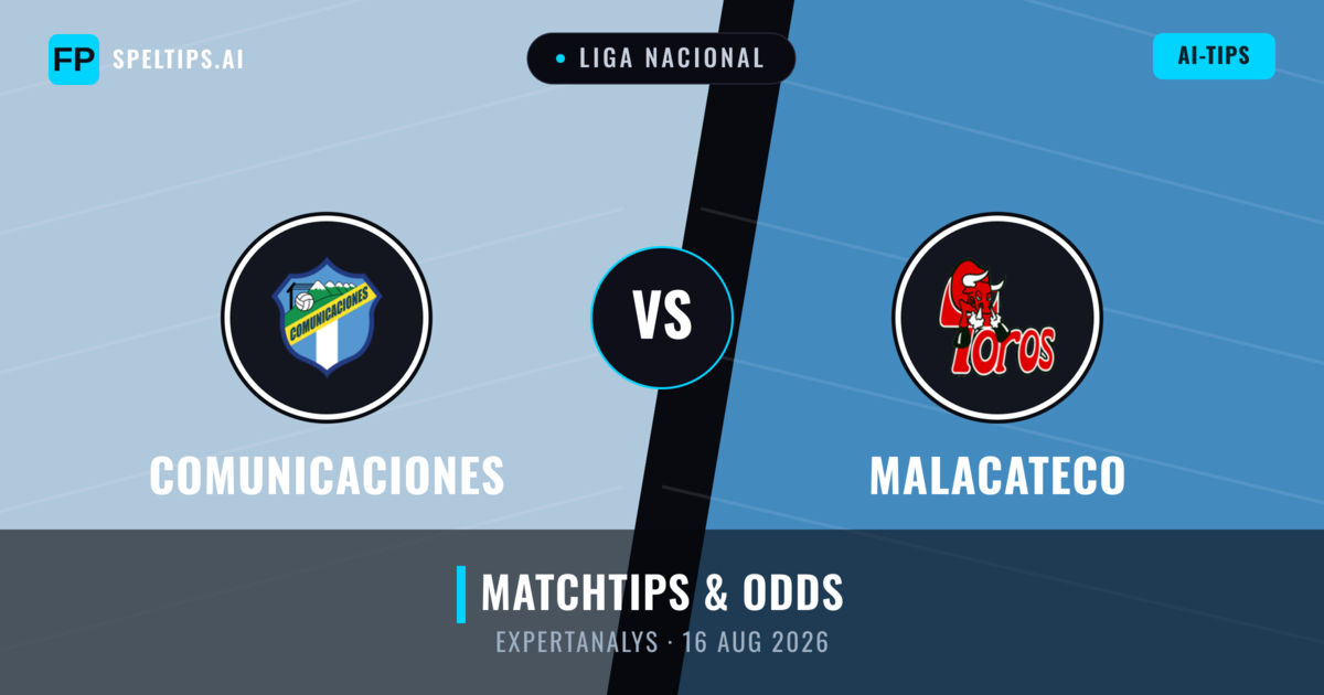 Comunicaciones vs Malacateco — matchtips och förhandstitt