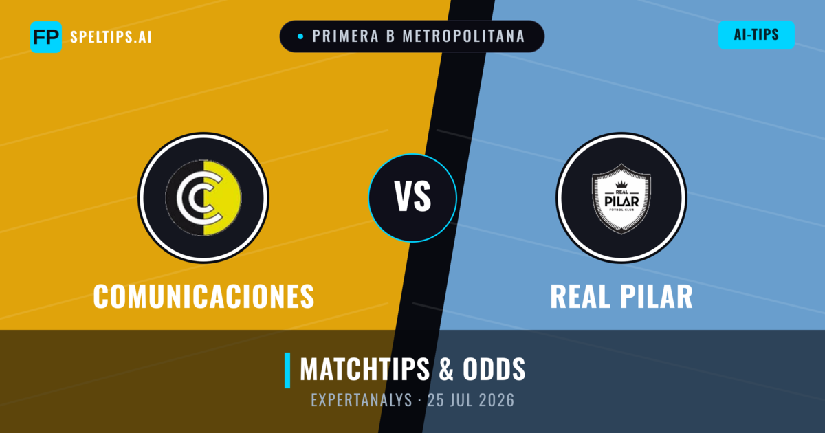 Comunicaciones vs Real Pilar — matchtips och förhandstitt
