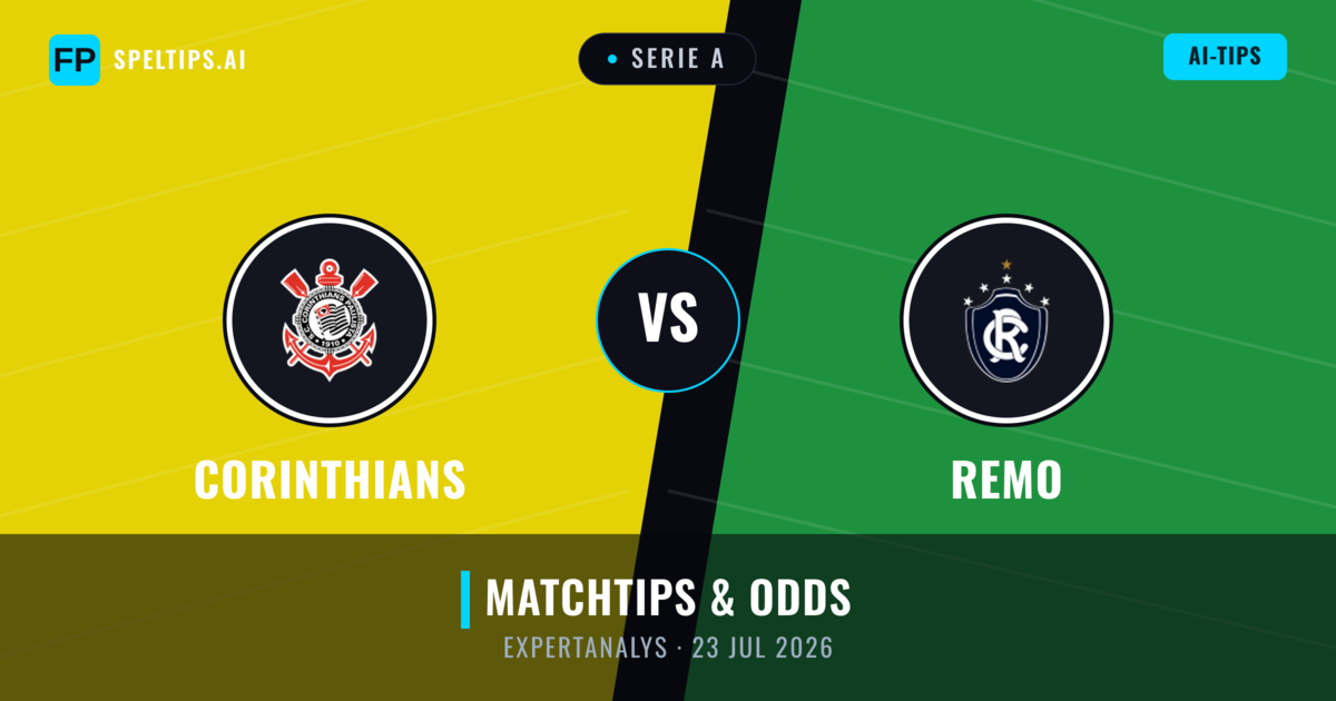 Corinthians vs Remo — matchtips och förhandstitt
