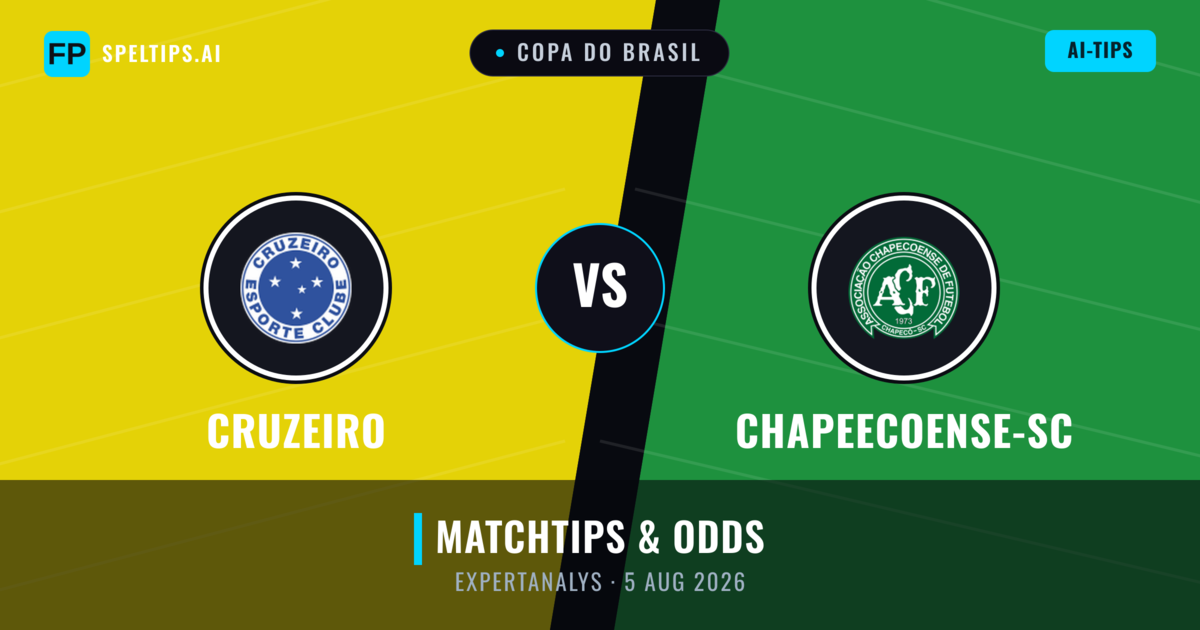 Cruzeiro vs Chapeecoense-sc — matchtips och förhandstitt