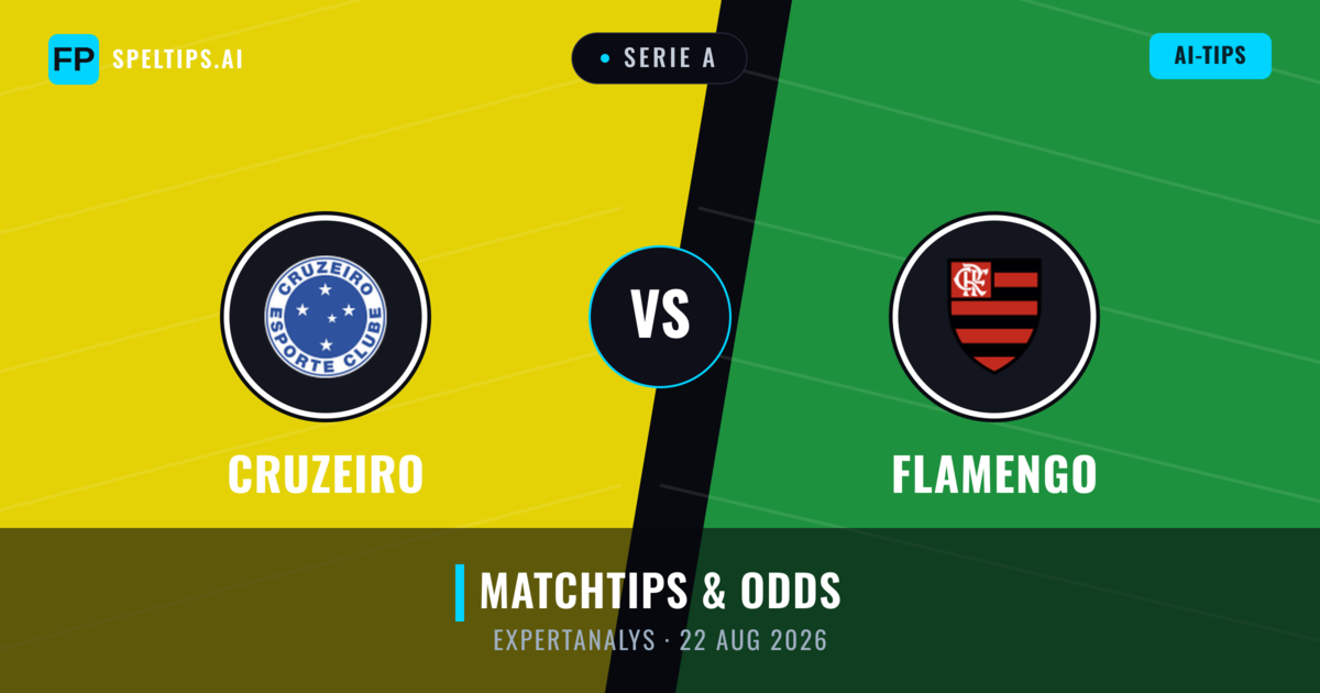 Cruzeiro vs Flamengo — matchtips och förhandstitt