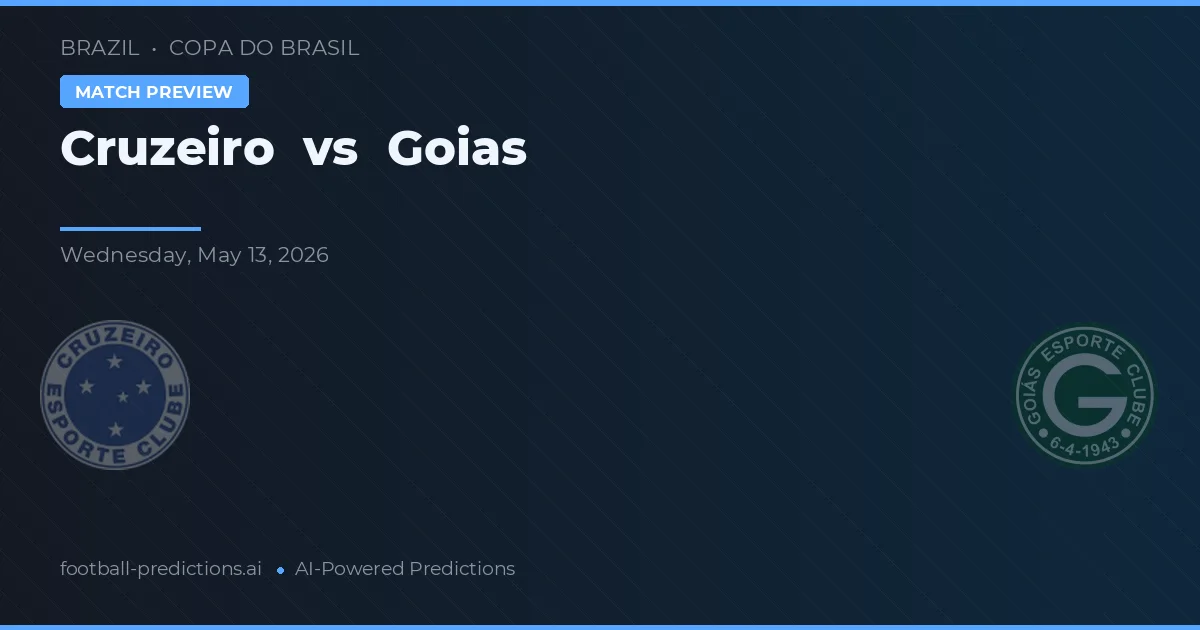 Cruzeiro vs Goiás — matchtips och förhandstitt