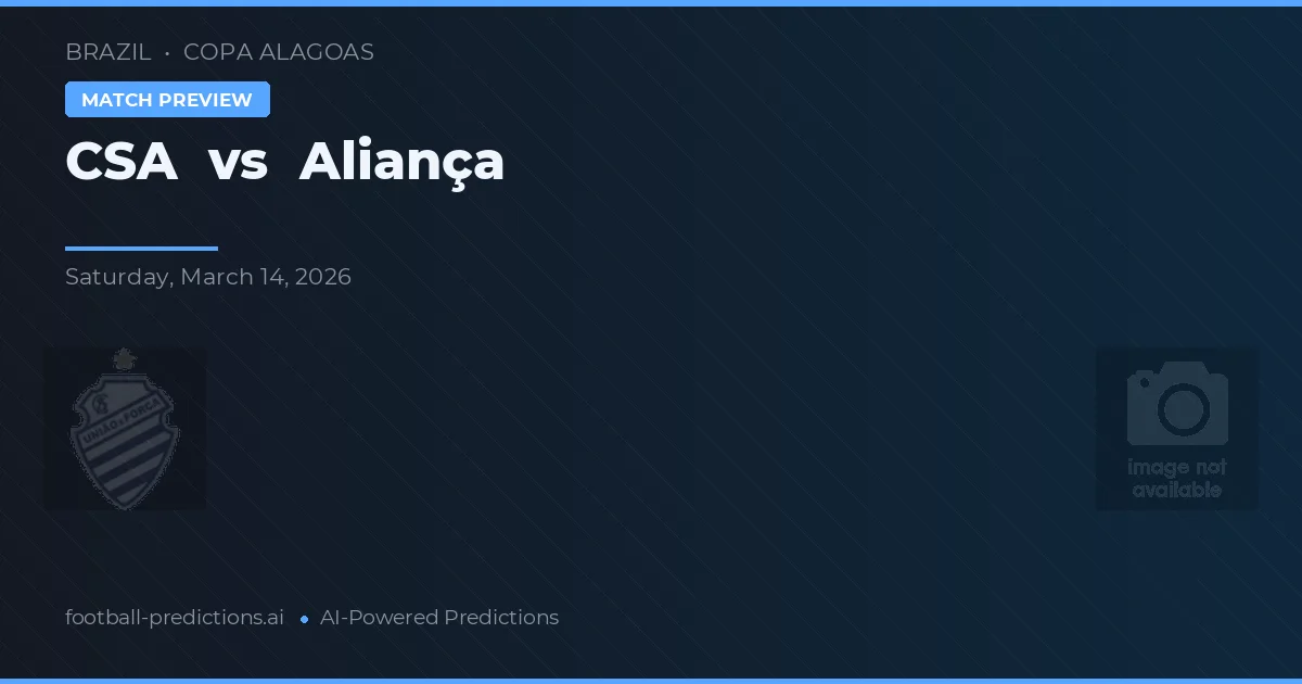 CSA vs Aliança — matchtips och förhandstitt