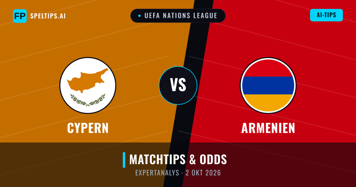 Cypern vs Armenien — matchtips och förhandstitt