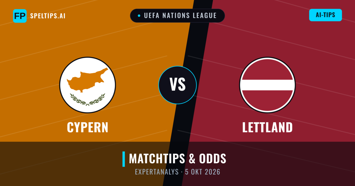 Cypern vs Lettland — matchtips och förhandstitt