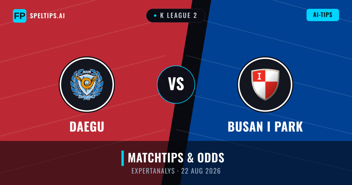 Daegu vs Busan I Park — matchtips och förhandstitt