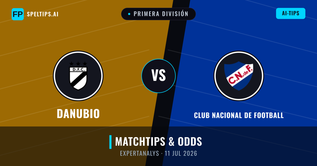 Danubio vs Club Nacional de Football — matchtips och förhandstitt