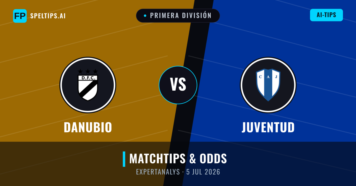 Danubio vs Juventud — matchtips och förhandstitt