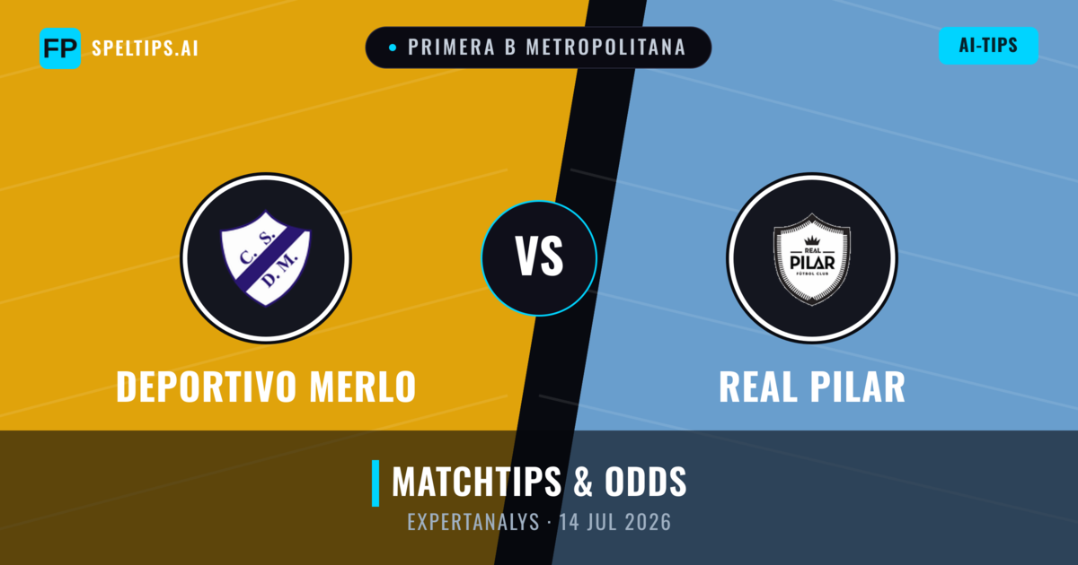 Deportivo Merlo vs Real Pilar — matchtips och förhandstitt